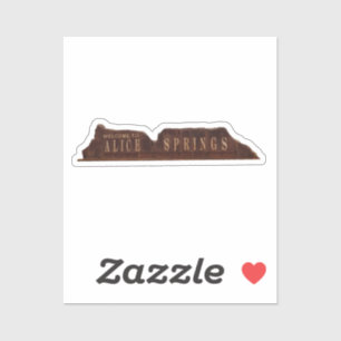 Alice Springs Australia Sign