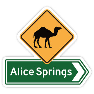 Alice Springs, Northern Territory Sticker