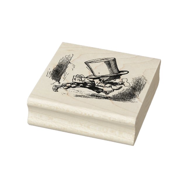 Alice Tea Party Rubber Stamp (Stamp)