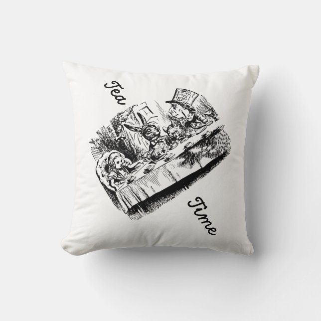 Alice Tea Time Cushion (Front)