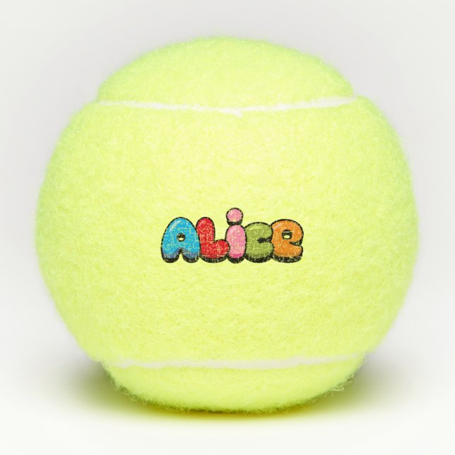 Alice Tennis Balls (Front)