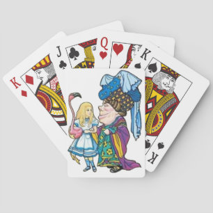 Alice & the Duchess Colour Playing Cards