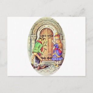Alice & the Frog Postcard