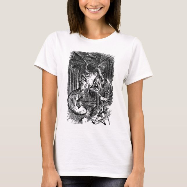 Alice & the Jabberwocky T-Shirt (Front)