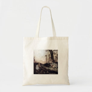 Alice & The White Rabbit Tote Bag