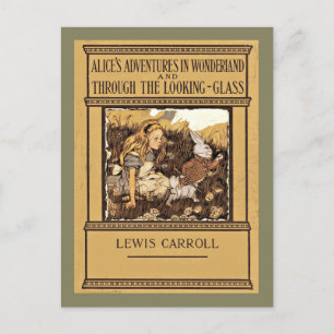 Alice Through the Looking-Glass Holiday Postcard