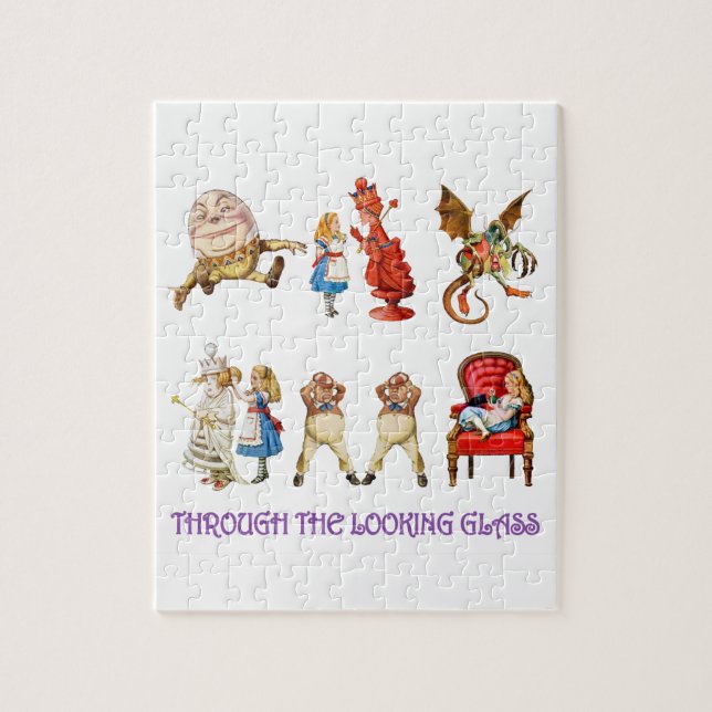 Alice Through the Looking Glass Jigsaw Puzzle (Vertical)