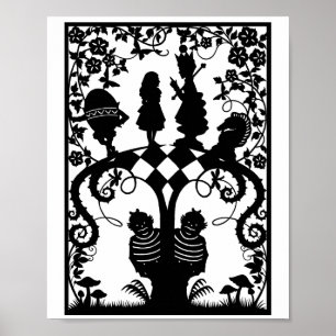Alice through the looking glass poster