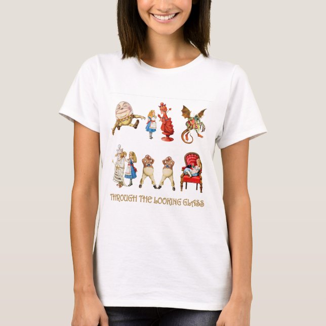 ALICE THROUGH THE LOOKING GLASS T-Shirt (Front)