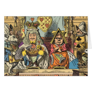 Alice Trial of the Knave of Hearts Vintage