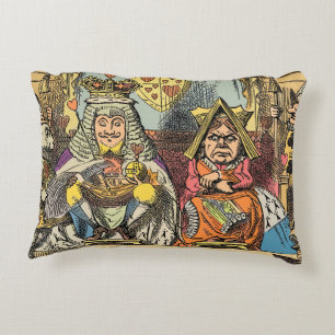 Alice Trial of the Knave of Hearts Vintage  Decorative Cushion
