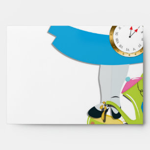 Alice Whimsical Mad Tea Party Wonderland Party Envelope