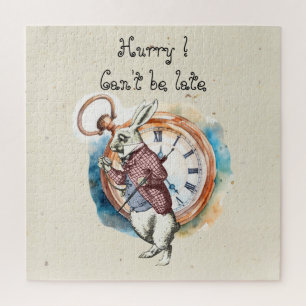 Alice - White Rabbit 1865 Jigsaw Puzzle