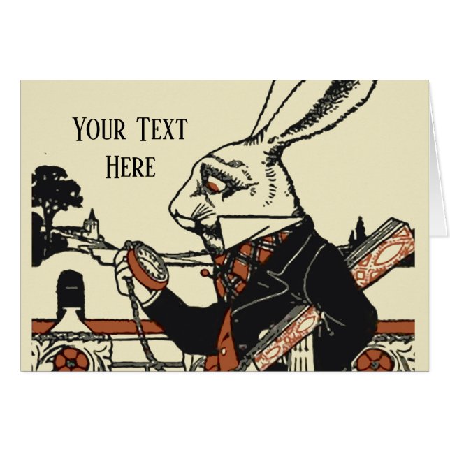 Alice White Rabbit Classic Wonderland  (Front Horizontal)
