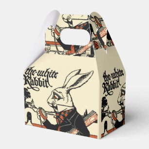 Alice White Rabbit Classic Wonderland  Favour Box