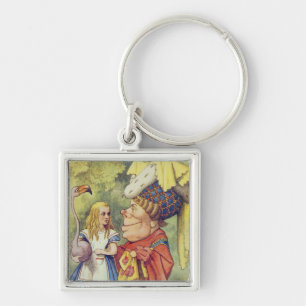 Alice with the Duchess Key Ring