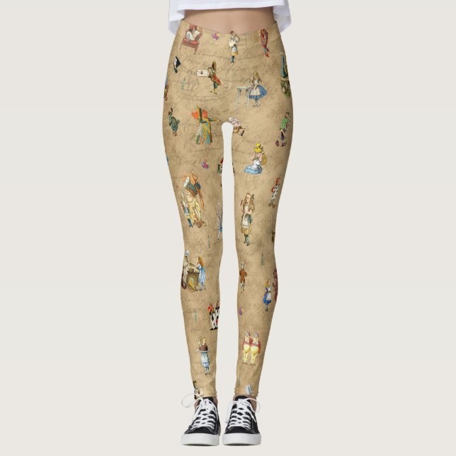Alice wonderland leggings (Front)