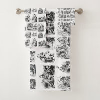 Alice's Adventures in Wonderland Pattern