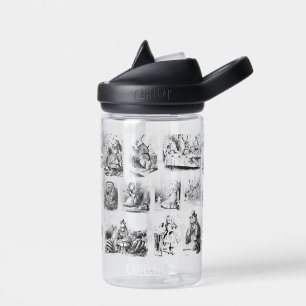 Alice's Adventures in Wonderland Pattern Water Bottle
