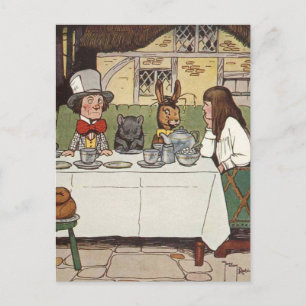 Alice's Adventures in Wonderland Postcard