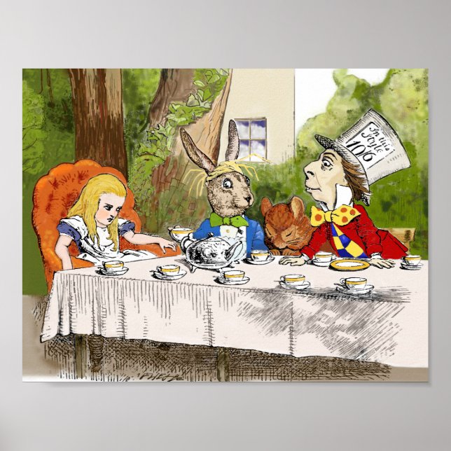 Alice's Adventures in Wonderland Poster (Front)