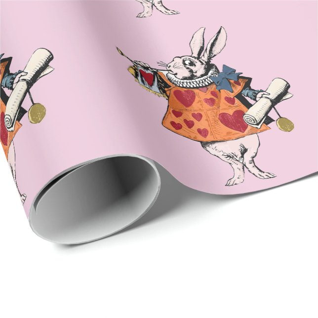 Alice's Adventures in Wonderland Wrapping Paper (Roll Corner)