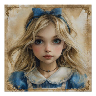 Alice's Whimsy Dreams: Wonderland Whimsy Poster