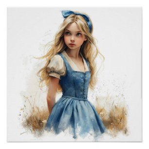 Alice's Whimsy Unleashed: Wonderland Whimsy Poster
