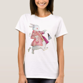 Alice's White Rabbit in Wonderland T-Shirt