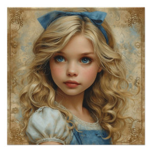 Alice's Wonderland Bliss: Wonderland Whimsy Poster