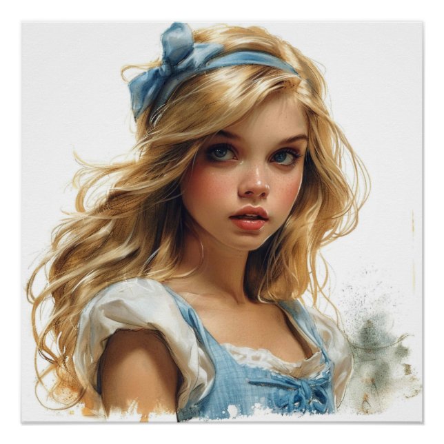 Alice's Wonderland Whimsy Delight: Wonderland Whim Poster (Front)