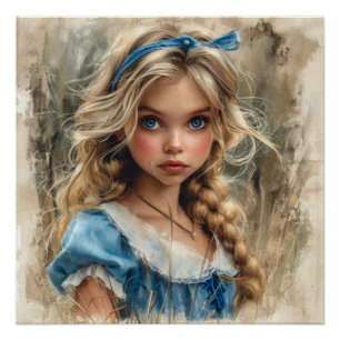 Alice's Wonderland Whirlwind: Wonderland Whimsy Poster