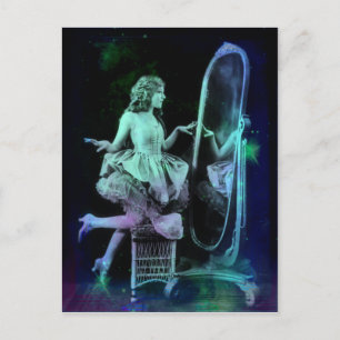 Alicia - Blue Green Dream Postcard