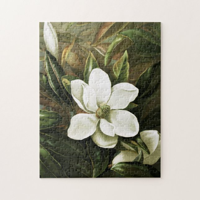 Alicia H. Laird: Magnolia Grandflora Jigsaw Puzzle (Vertical)