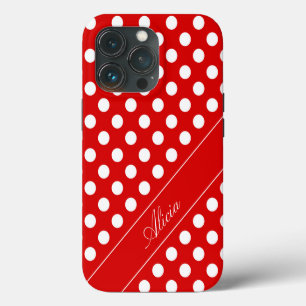 Alicia - My Own Name /Text Template, Red Case-Mate iPhone 13 Pro Case