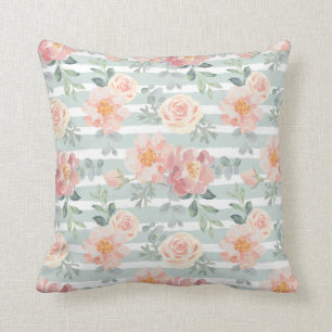 Alicia Rose Stripe Pattern Cushion