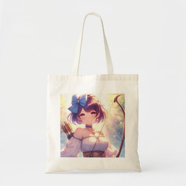 Alicia the Archer Tote Bag (Front)