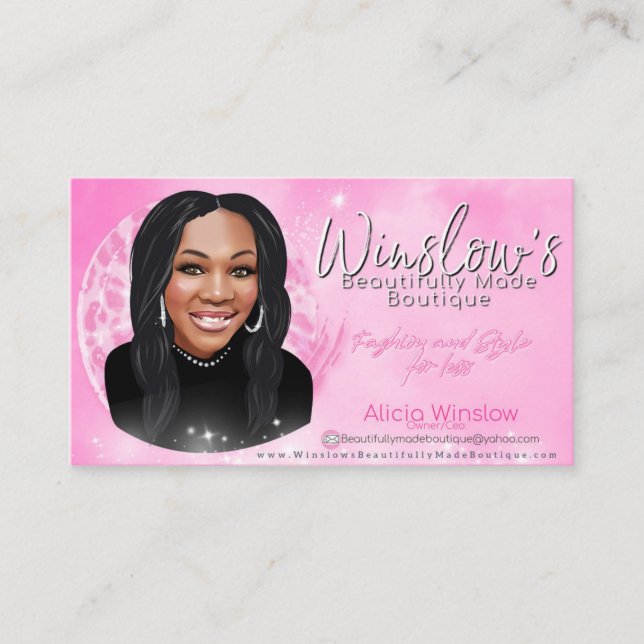Alicia's Business Cards  (Front)