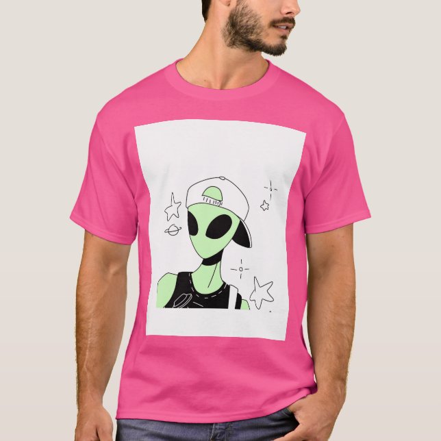 Alien 004 T-Shirt (Front)
