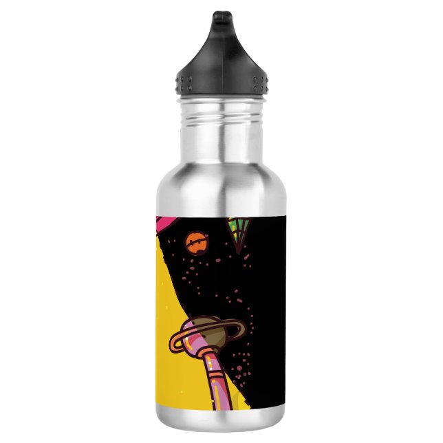 Alien Abduction 710 Ml Water Bottle (Right)