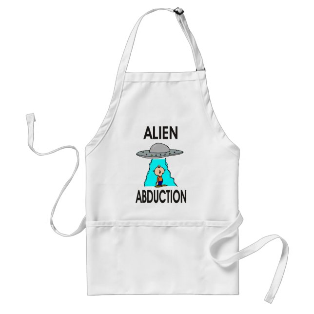 ALIEN ABDUCTION apron (Front)
