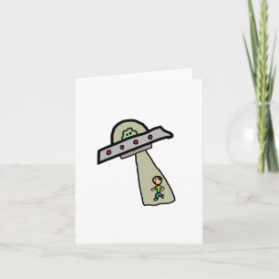Alien Abduction Card