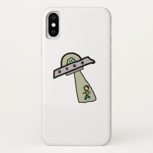 Alien Abduction iPhone X Case