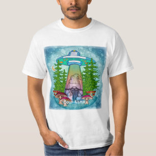 Alien abduction gnome  T-Shirt