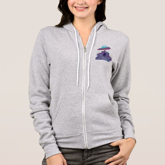 alien abduction hoodie (Front)