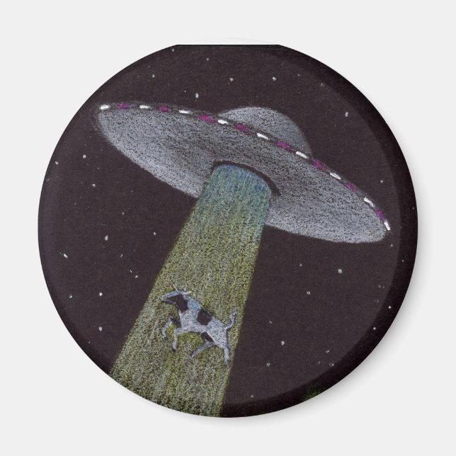 Alien Abduction Magnet (Front)