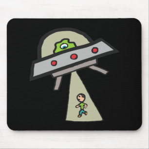 Alien Abduction Mouse Mat