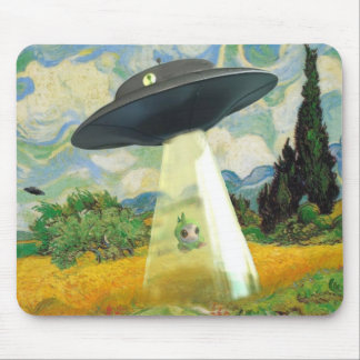 Alien Abduction Mouse Mat