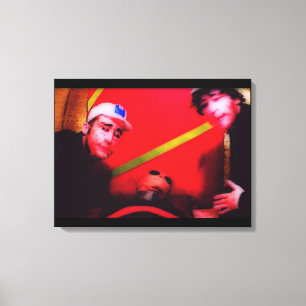 Alien Abduction Nightmare Canvas Print