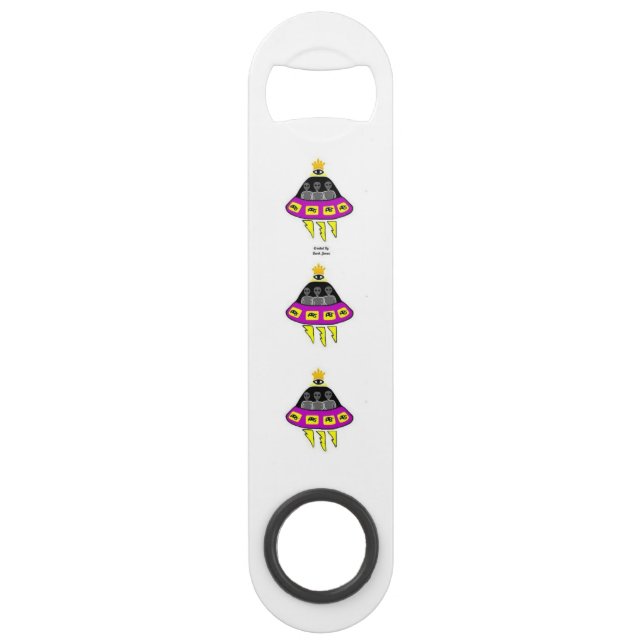 Alien Abduction Speed Bottle Opener (Front)